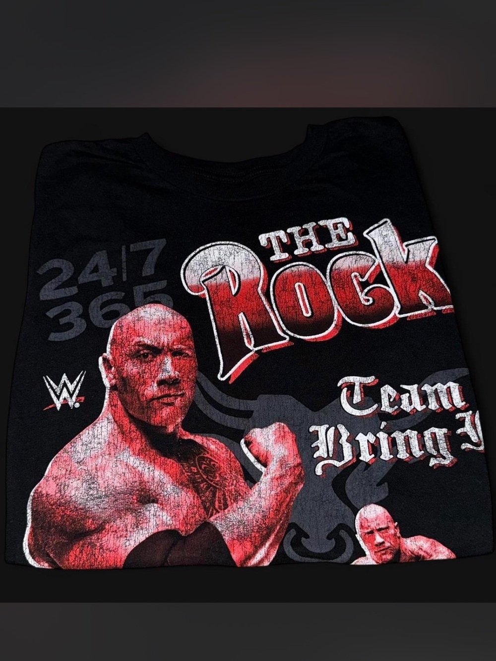 WWE The Rock Tshirt - Large